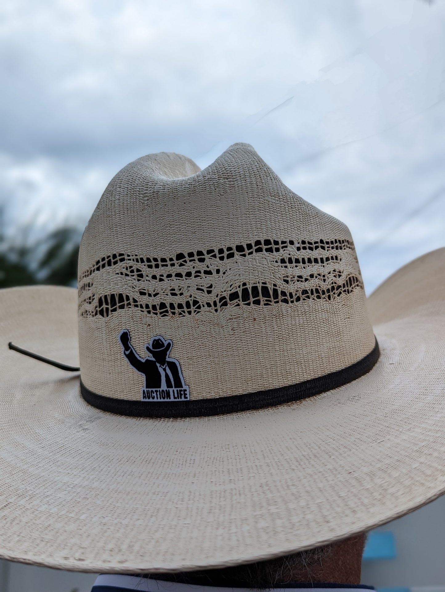 Western Hat Stick-on Patch